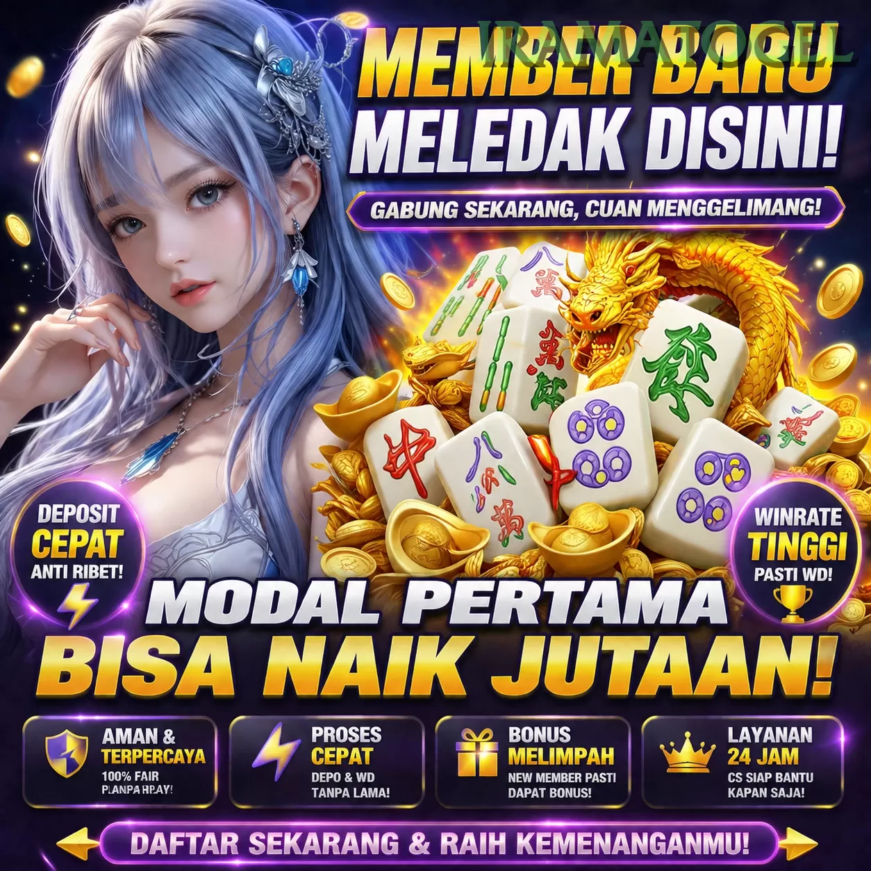 Main iramatogel66dt1 Menang Jackpot Besar