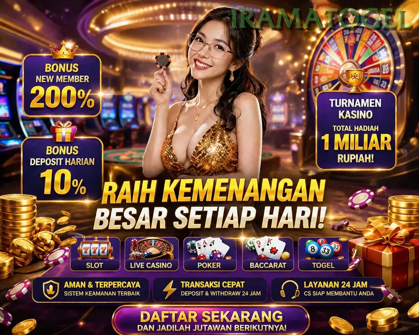 Login iramatogel Sekarang Bonus Melimpah